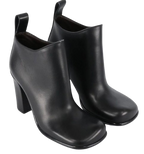 Bottega Veneta Black Leather Storm Ankle Boots