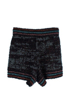 M Missoni Black Metallic Knitted Shorts