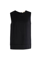 Celine Black Silk Blouse