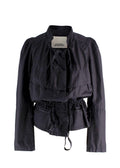 Isabel Marant Navy 'Nancy' Cotton Sports Jacket