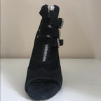 Tabitha Simmons suede buckle boots