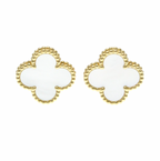 Van Cleef Vintage Alhambra Earrings 15mm x 15mm