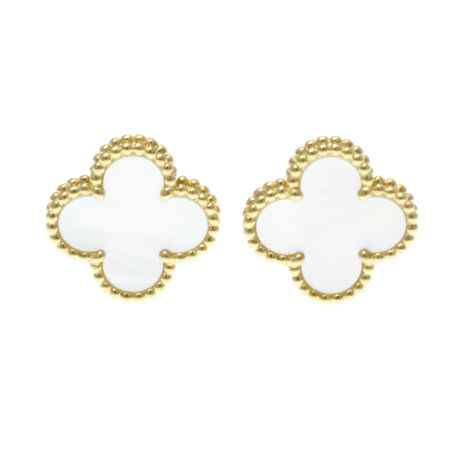 Van Cleef Vintage Alhambra Earrings 15mm x 15mm