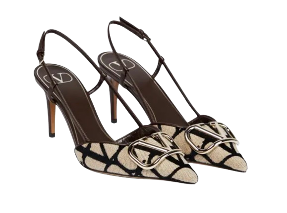 Valentino Iconographe Sling Back Pumps