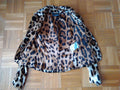 Dolce & Gabbana Velour Leopard Print Jacket