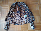 Dolce & Gabbana Velour Leopard Print Jacket