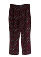 Diane Von Furstenberg Red Tavolara Trousers
