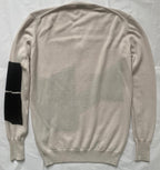 Bottega Veneta Beige/Black Cashmere Jumper