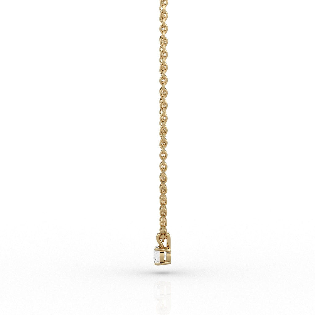 Skydiamonds Luna 0.08ct Pendant in 9ct Yellow Gold