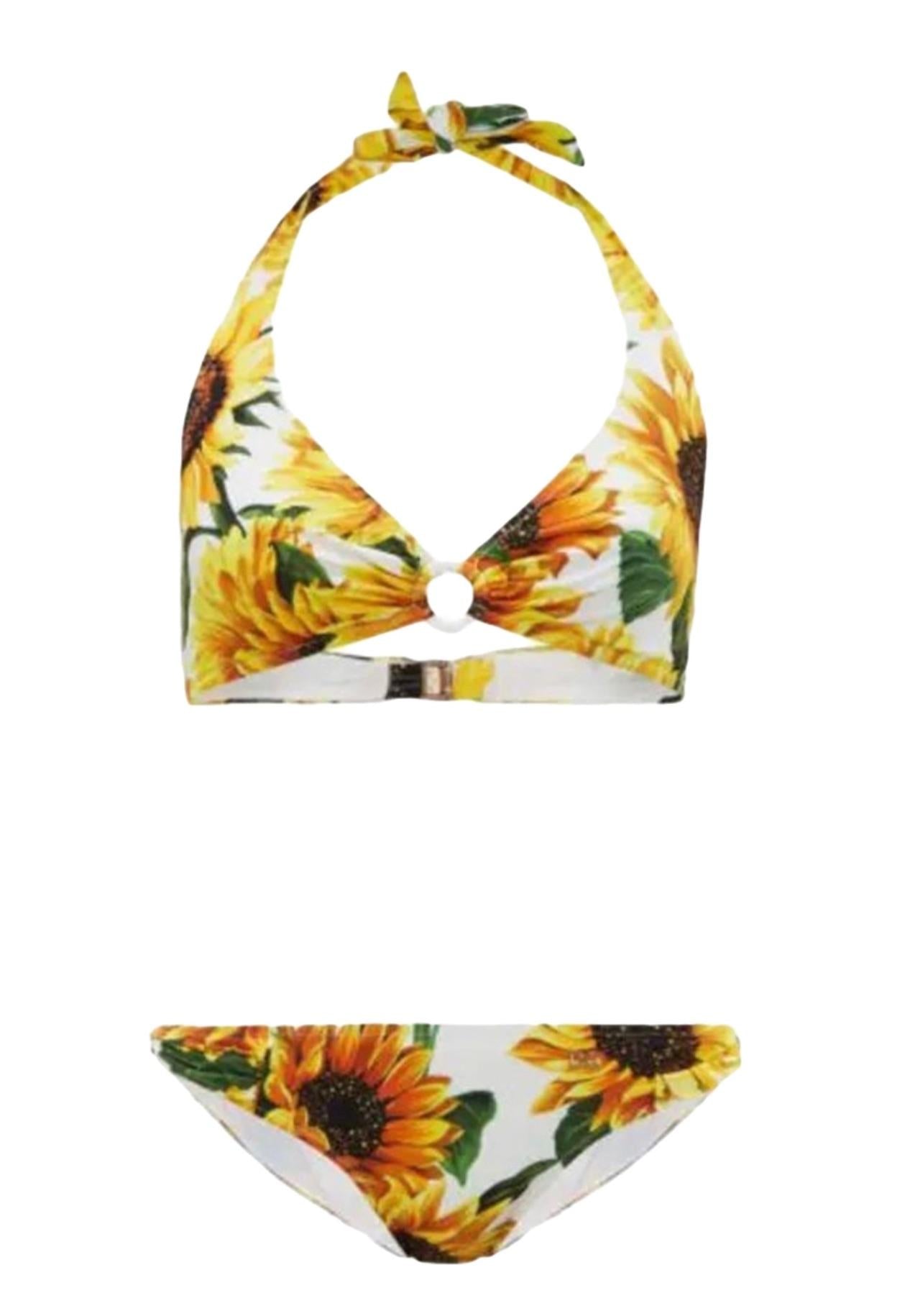 Yellow Sunflower Bikini