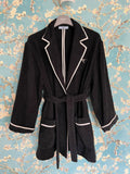 Prada Black Terry Towelling Jacket