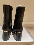 Jimmy Choo Black Leather Loren Boots