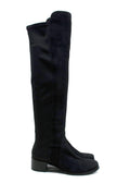 Stuart Weitzman Black 5050 Suede Knee High Boots