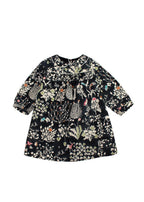 Bonpoint Baby 6m Black Floral Dress