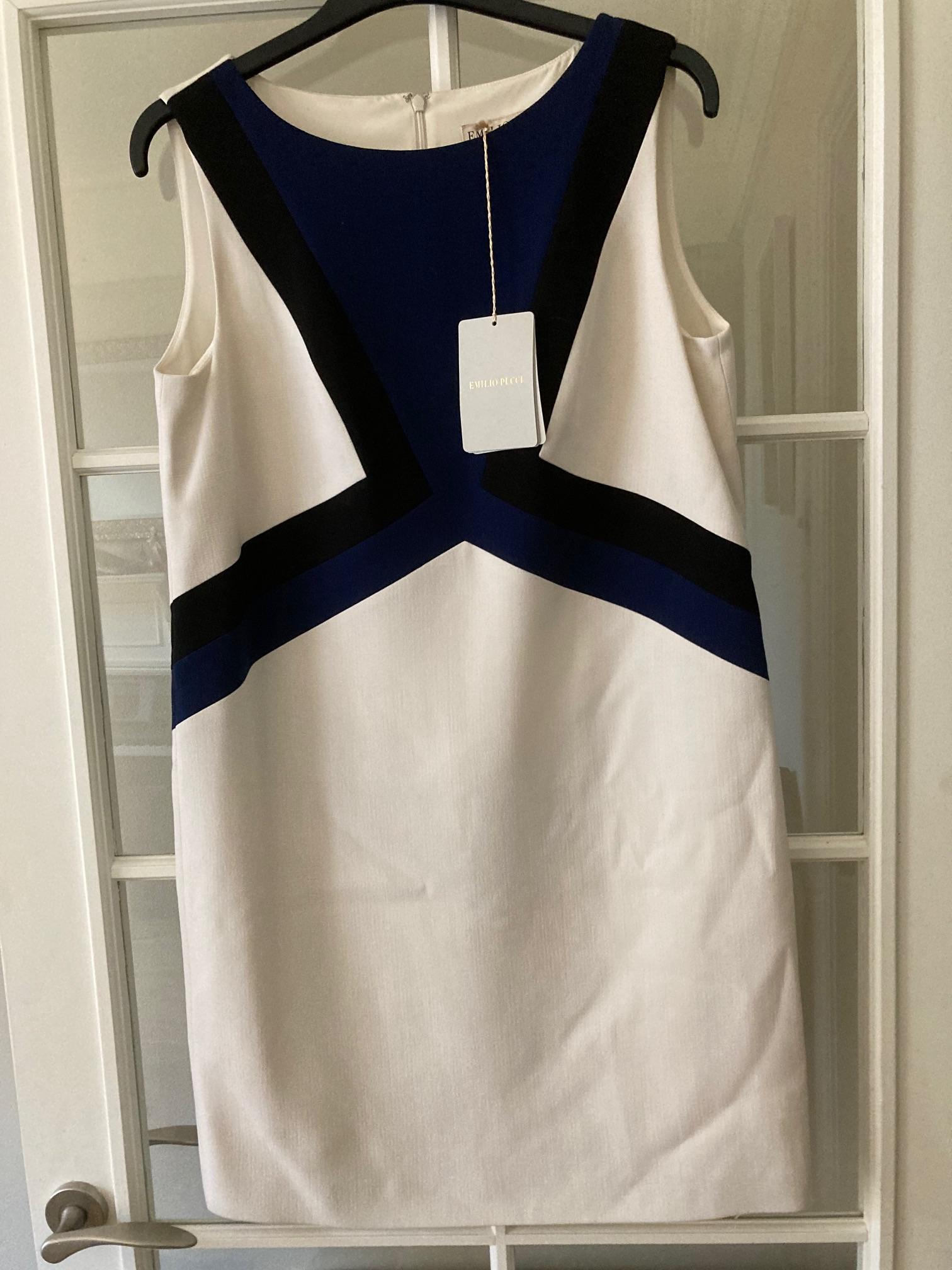 Bi-Colour Sleeveless Dress
