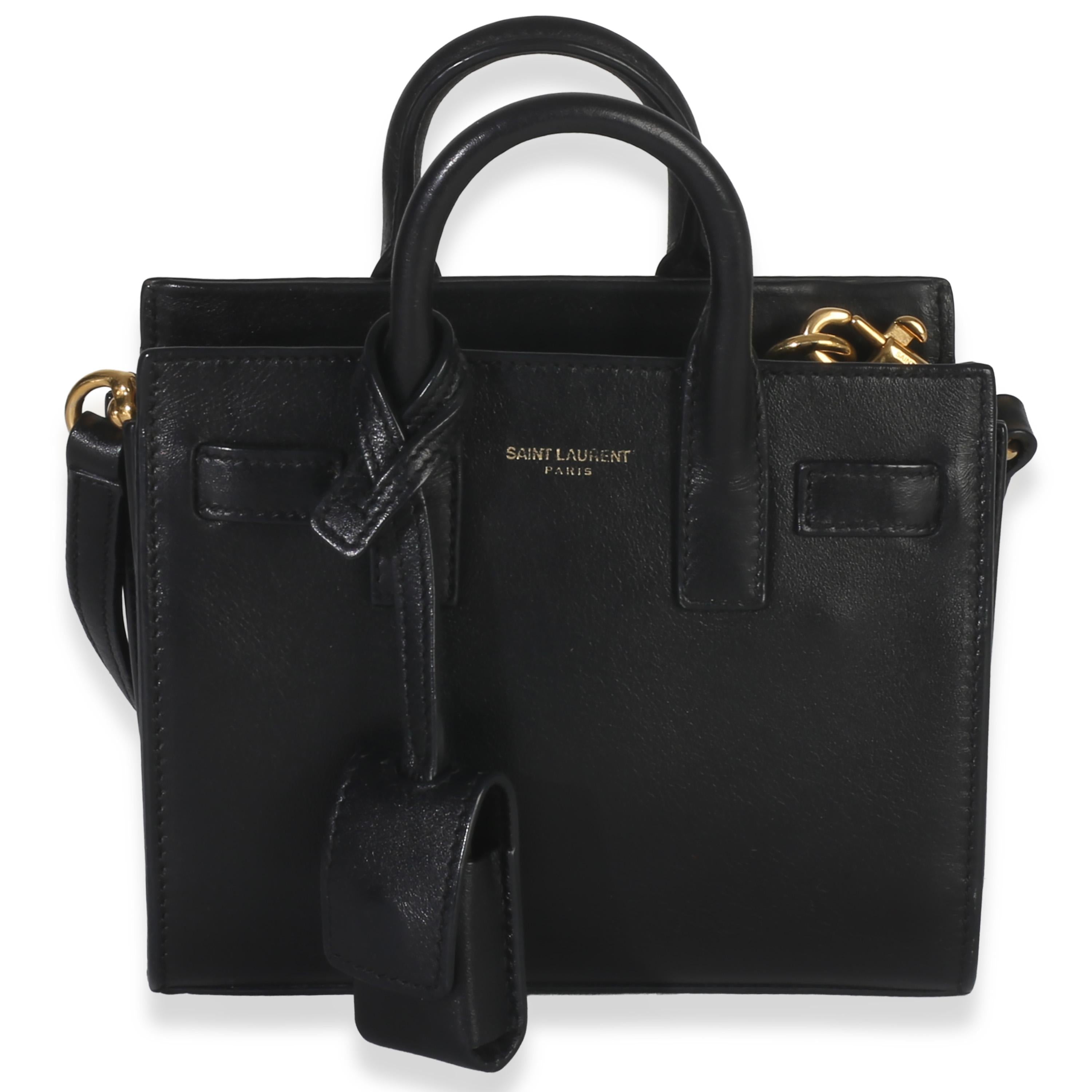 Saint Laurent  Smooth Calfskin Toy Sac Du Jour