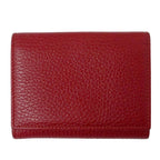 Gucci red Leather Marmont Mini Wallet