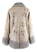 Vintage Fur Lined Embellished Penny Lane Coat