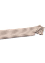 Helmut Lang Natural Ribbed Bow Detail Backless Top