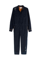 CHUFY Navy Corduroy Frank 'Find Me In Berlin' Jumpsuit