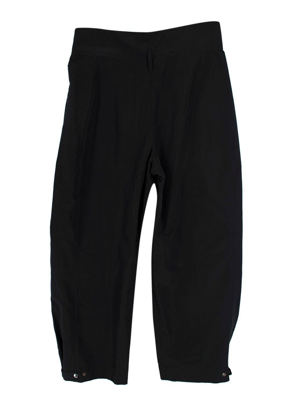 Dorothee Schumacher Black High-Waisted Trousers