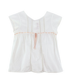 Lace Detail Kids 8Y Cotton Blouse