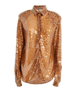 The New Arrivals Ilkyaz Ozel Sequin Colette Shirt