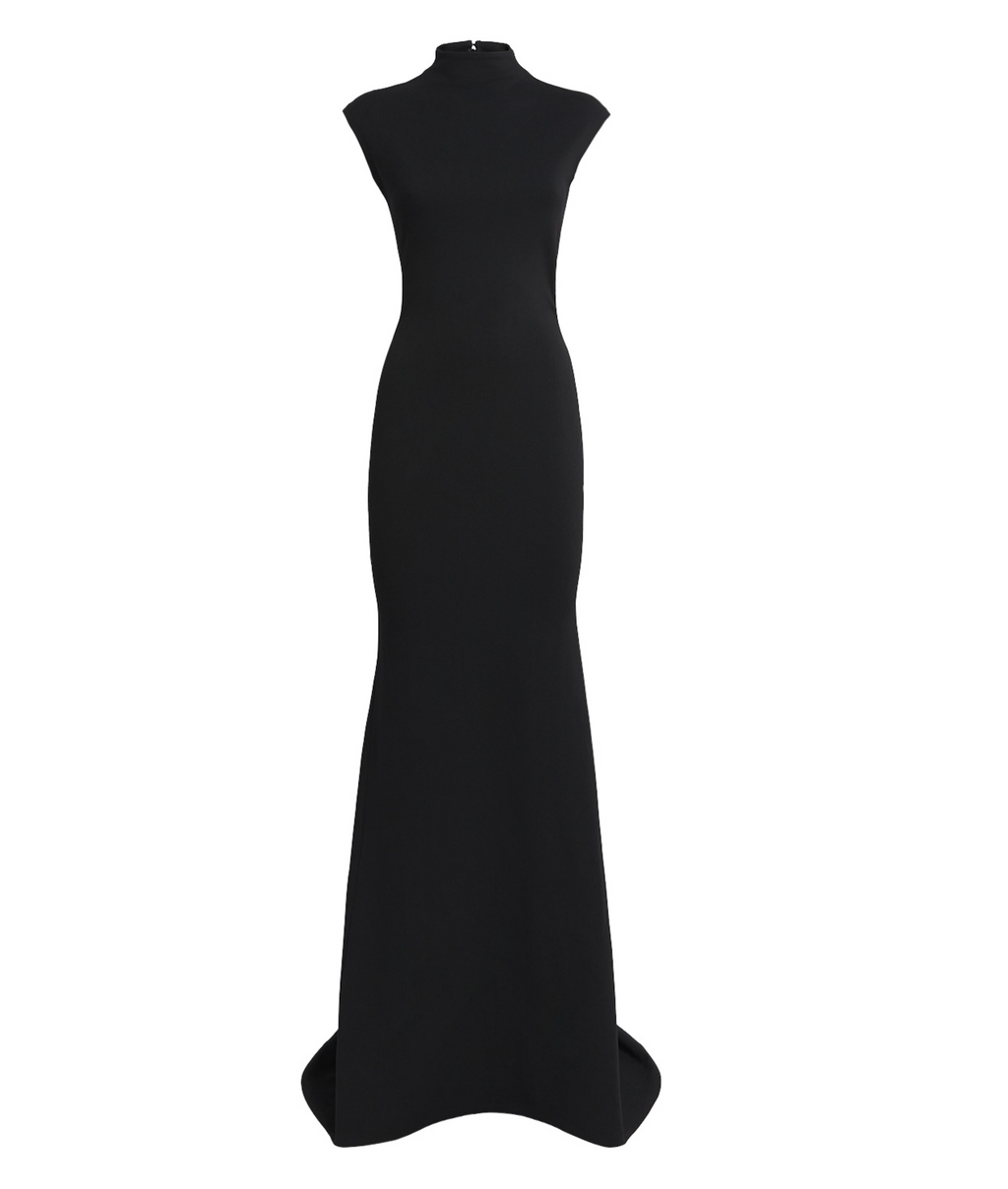 Jacquemus  La Robe Alba Crepe Gown