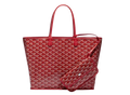 Goyard Red Anjou Reversible Tote Bag