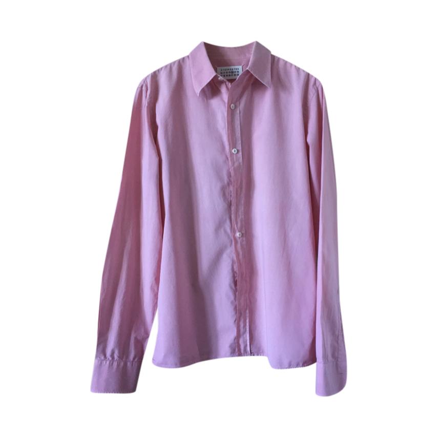 Maison Margiela Pink Classic Mens Shirt