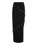 A.W.A.K.E. Mode Buttoned Pencil Skirt