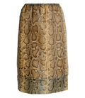 Sportmax Desio Snakeskin Mini Skirt