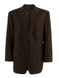 Kilgour Bespoke Tailored Brown Wool Blazer