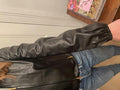Gucci Black Belted Leather Jacket