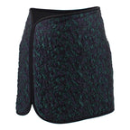 Phillip Lim Green and Navy Textured Skirt