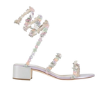 Rene Caovilla Embellished Floral Sandals
