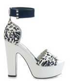 Nicholas Kirkwood Animal-print snakeskin platform sandals