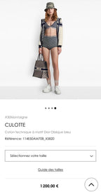 Dior Oblique Technical Cotton Shorts
