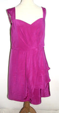 Temperley pink silk dress