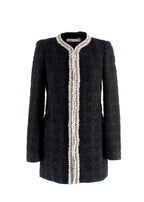 Alice + Olivia Black Andreas Midnight Boucle Jacket