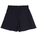 Dior Navy High Waisted Shorts with Pleated Detail