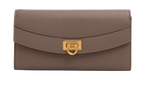 Salvatore Ferragamo Dark Beige Long Wallet