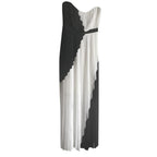 Paul Smith Black Label Pleated Chiffon Gown