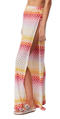 Missoni Multicoloured Side Slit Trousers