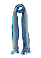 Missoni Blue Ombre Fringed Scarf