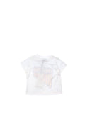 Kids 3-6m White Cotton Pan Pipes T-Shirt