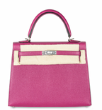 Hermés Rose Pourpre Epsom Leather 25cm Kelly