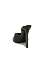 Saint Laurent Black Peep Toe Heels