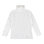 Liu-Jo White Roll-Neck Long-sleeve Top