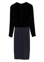 Tom Ford Purple Velvet Midi dress